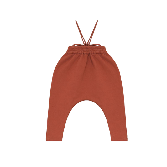 Calla Lili Rust Infant Romper