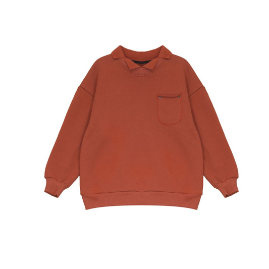 Calla Lili Rust Sweatshirt
