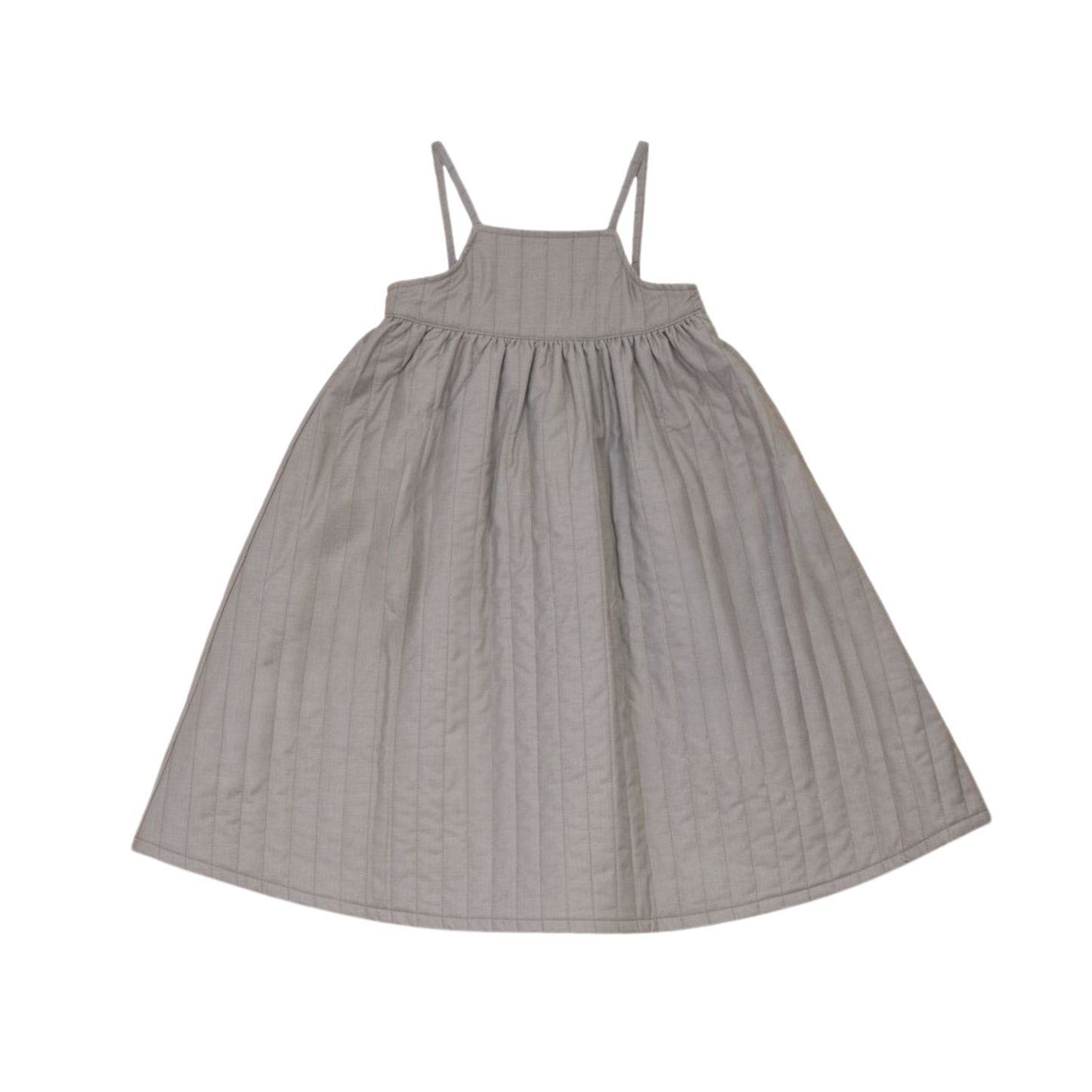 Calla Lili Taupe Quilted Dress