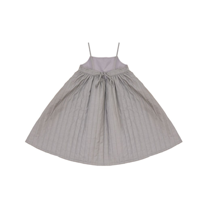 Calla Lili Taupe Quilted Dress