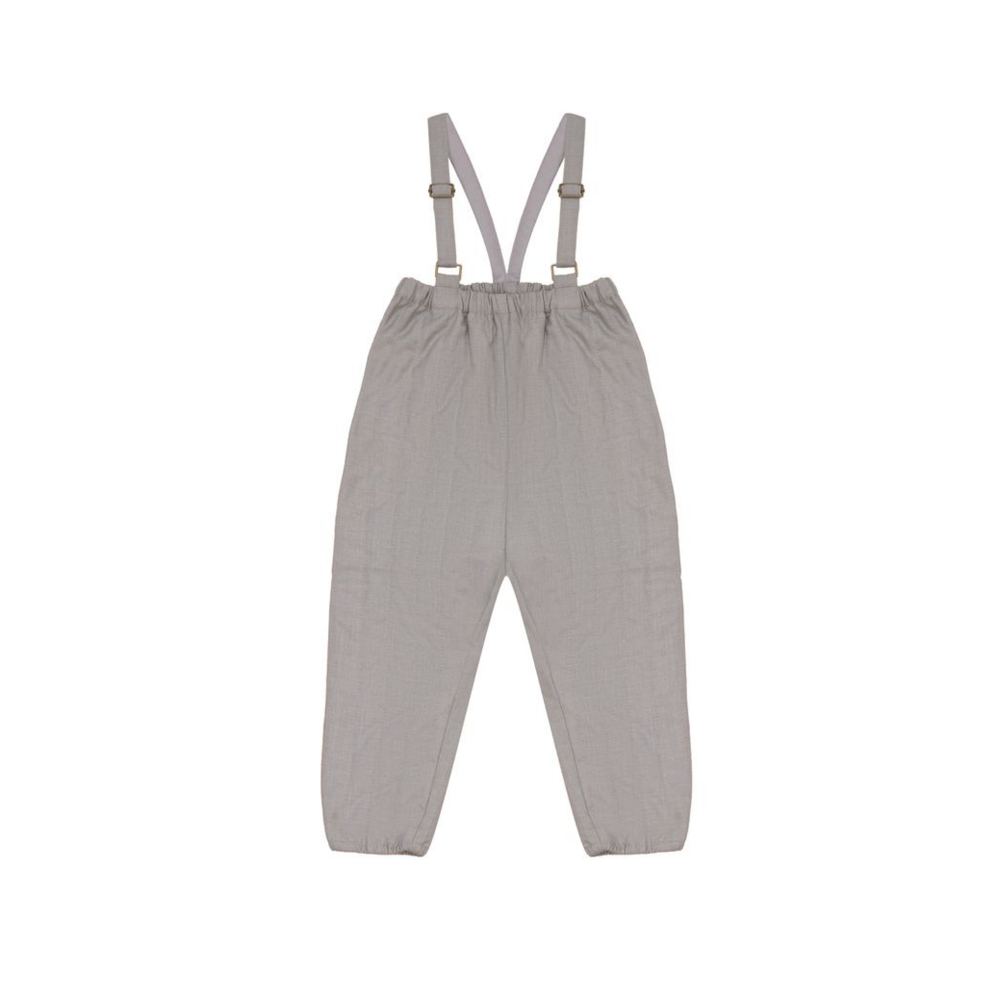Calla Lili Taupe Quilted Overall