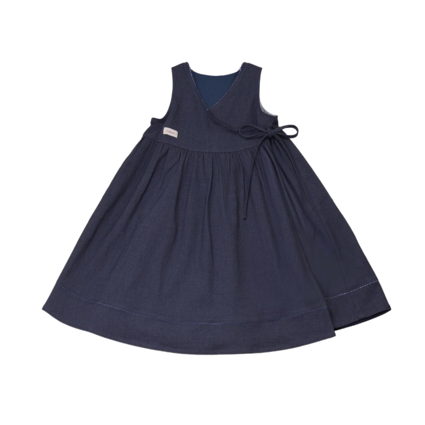 Calla Lili Blue Wrap Dress