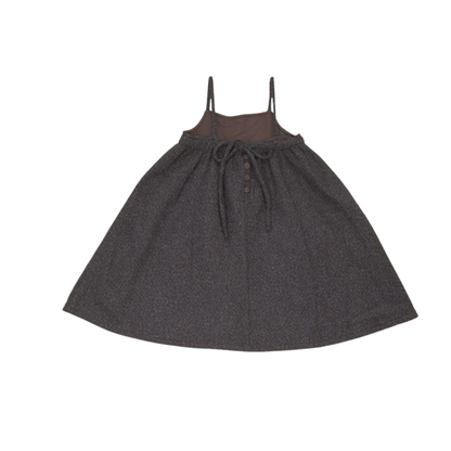 Calla Lili Grey/Brown Tweed Dress