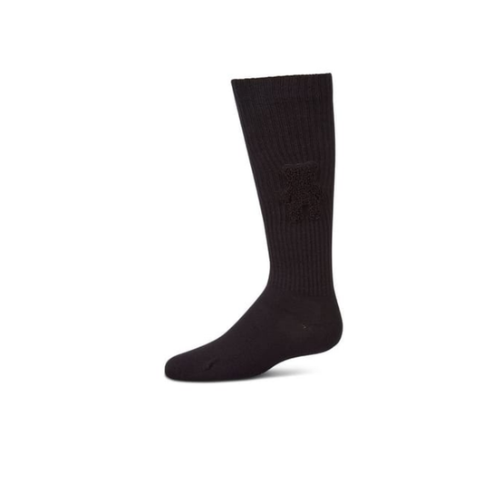 Memoi Black Cozy Cub Knee High