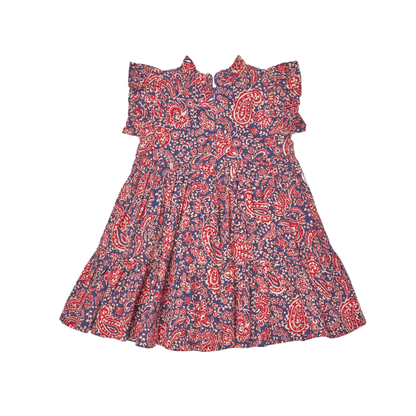 Pink Chicken Paisley Vines Jennifer Dress