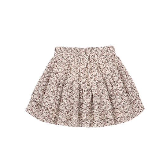 Rylee+Cru Natural Tiered Primrose Skirt