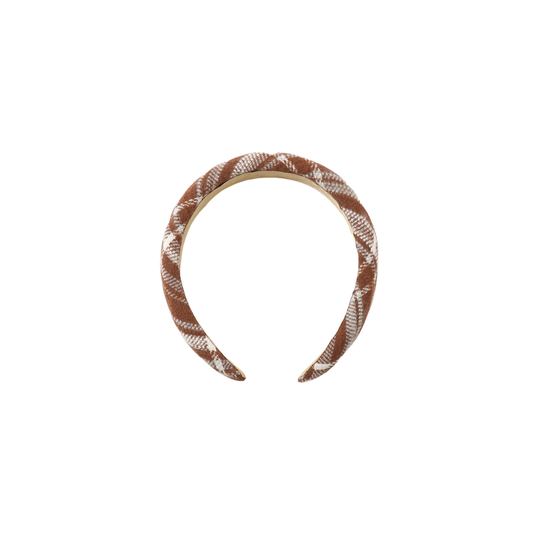 Rylee+Cru Mulberry Aspen Plaid Headband