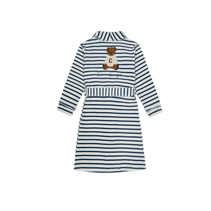 Crew Lounge Navy Teddy Lounge Robe