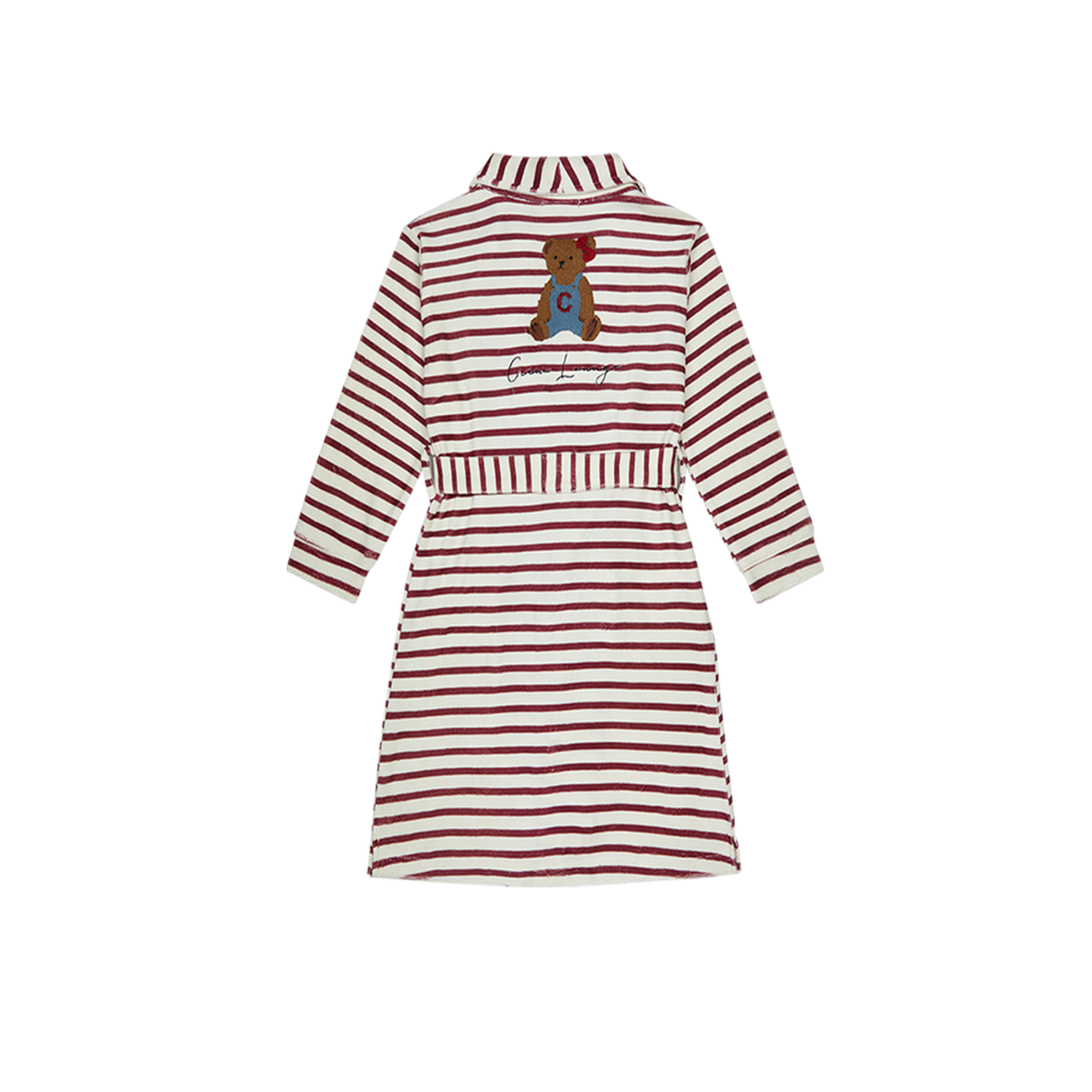 Crew Lounge Maroon Teddy Lounge Robe
