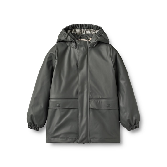Wheat Dark Shadow Aju Thermo Rain Coat