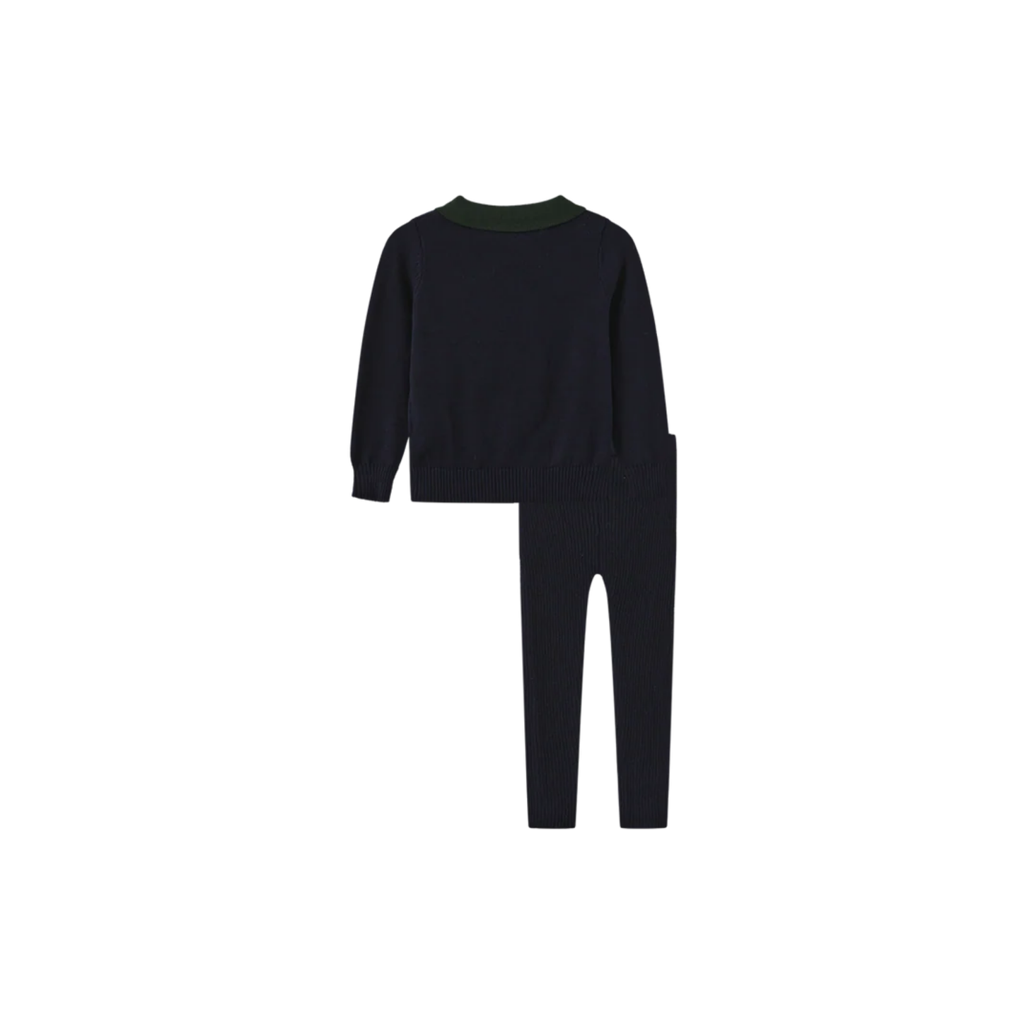 Phil And Phoebe Navy Tanvi Boys Knit Set