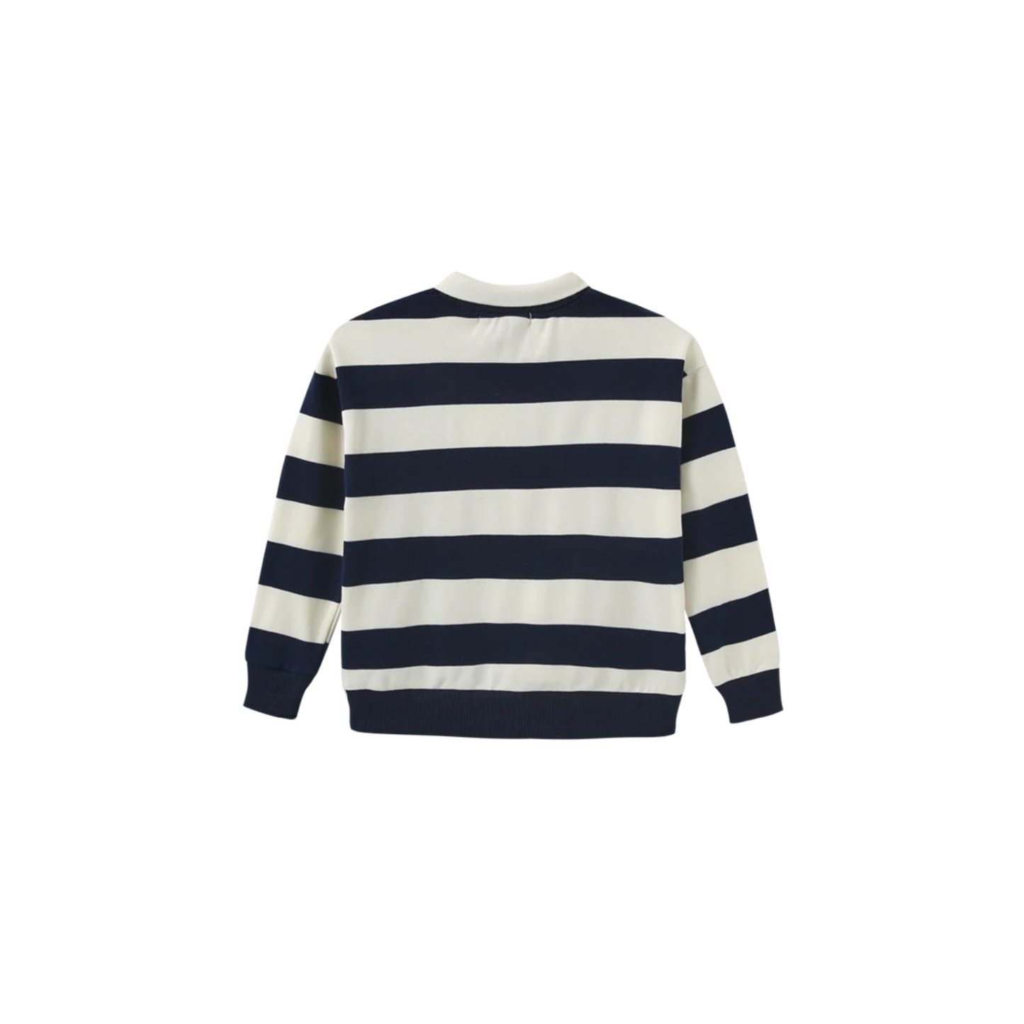 Phil And Phoebe Navy/White Trill Striped Polo