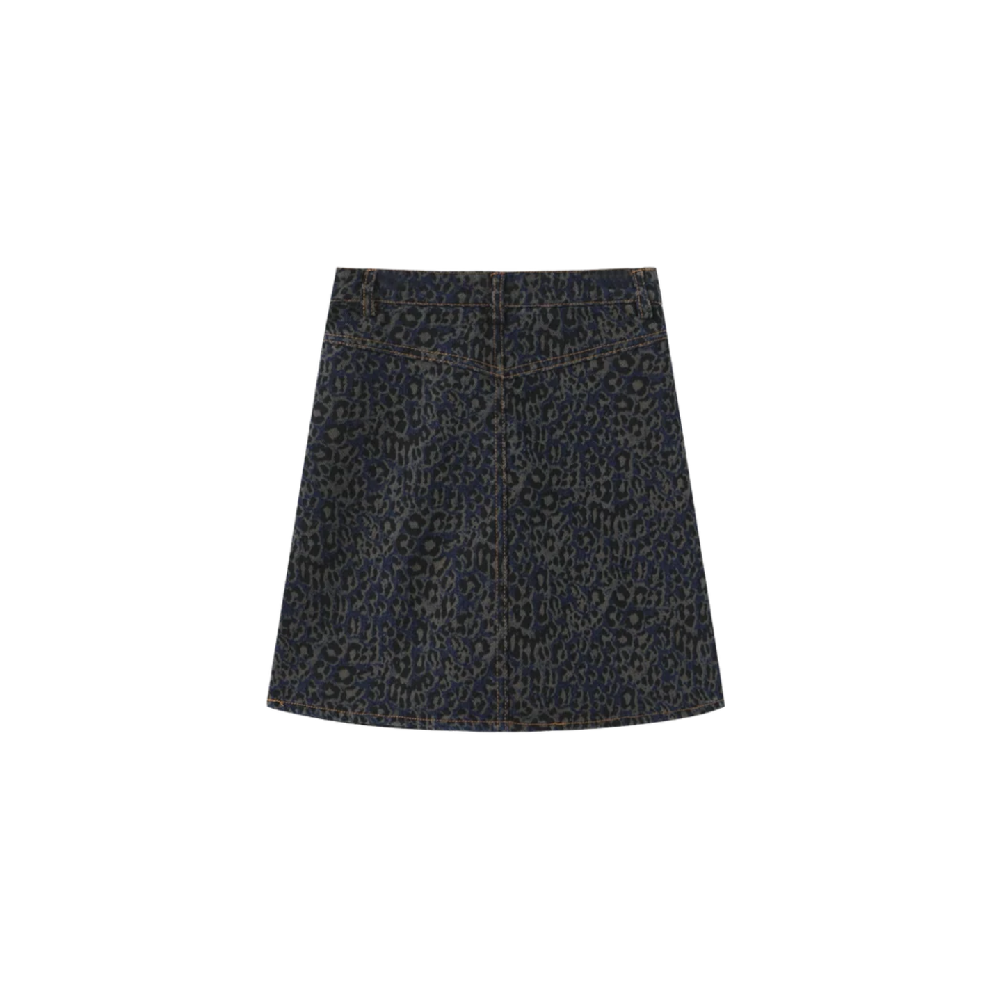 Phil And Phoebe Multi Hallen Denim Skirt