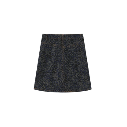 Phil And Phoebe Multi Hallen Denim Skirt