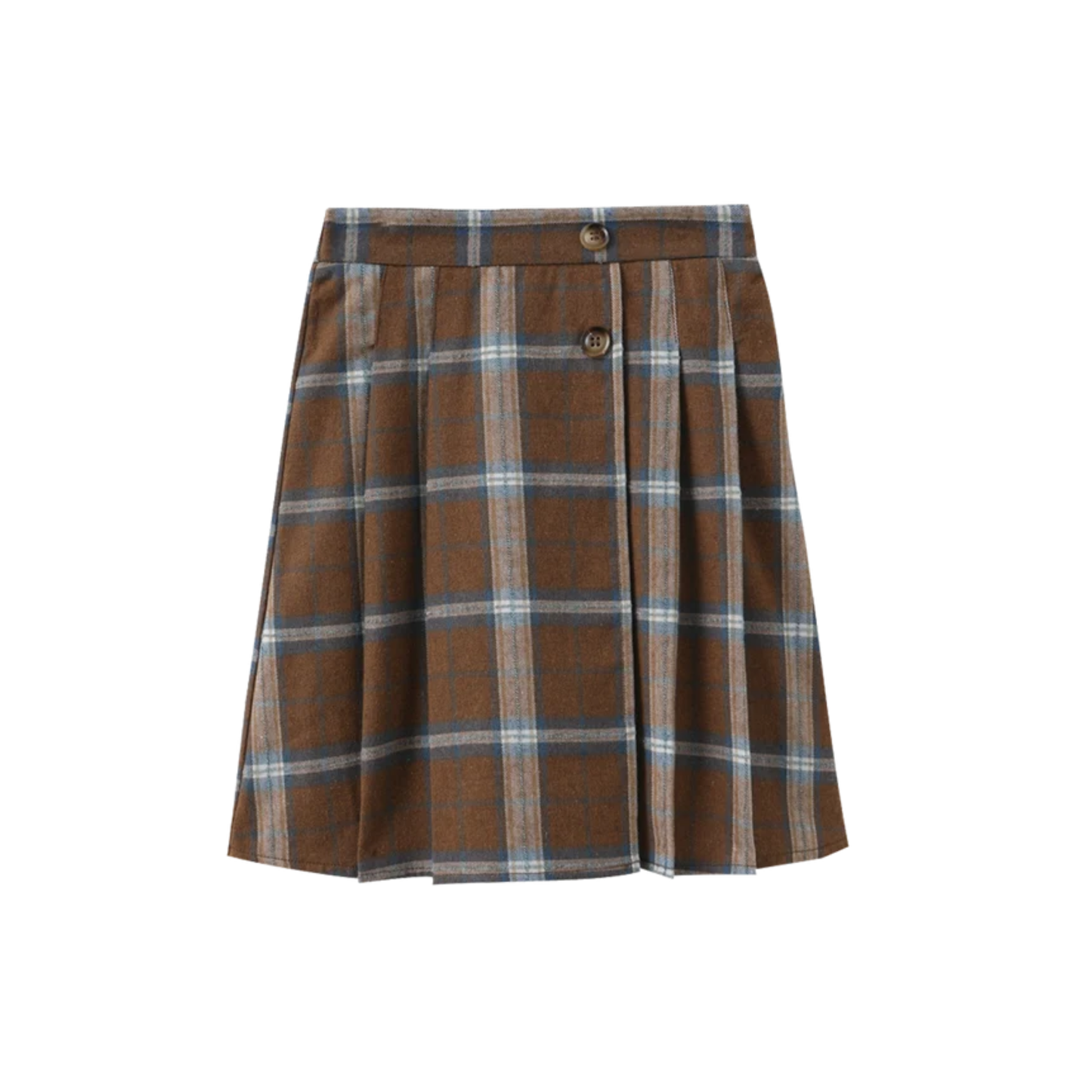 One Child Plaid Palli Plaid Skirt