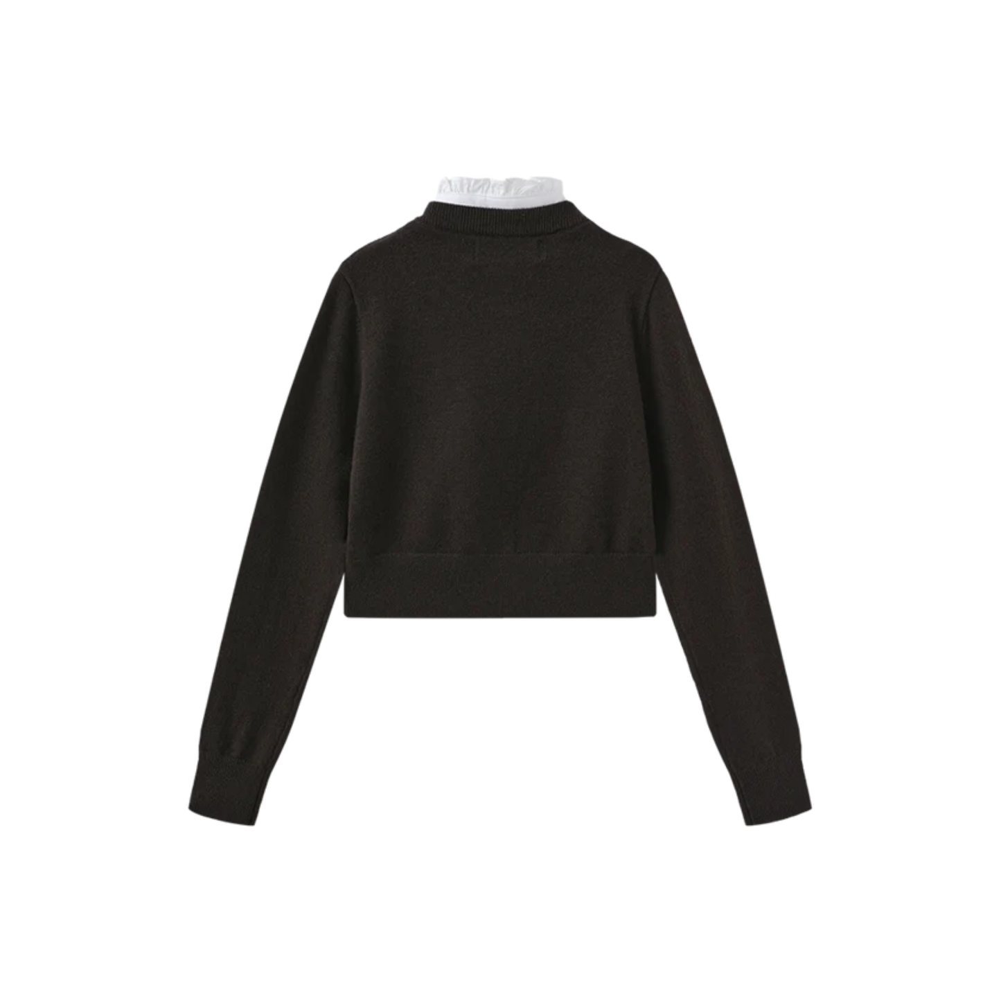 Mallory And Merlot Brown Birnit Knit Cardigan