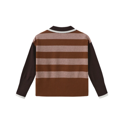 Vibe Brown Chunky Sweater