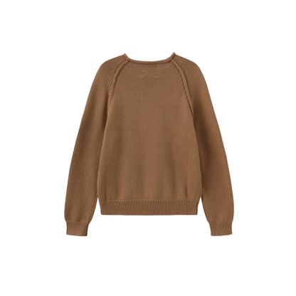 N+A Camel Horse Knit Sweater