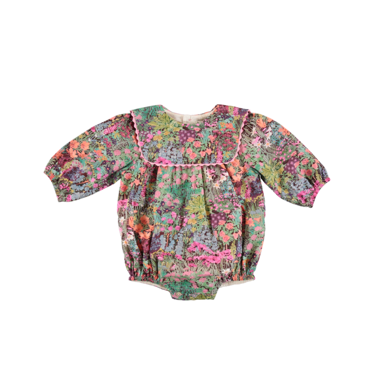 Bebe Organic Liberty Anna`s Haven Violeta Long Sleeve Romper