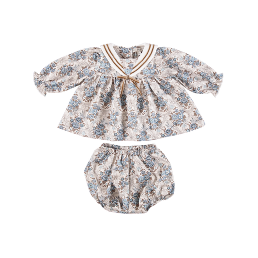 Bebe Organic Vintage Floral Catherine Baby Set