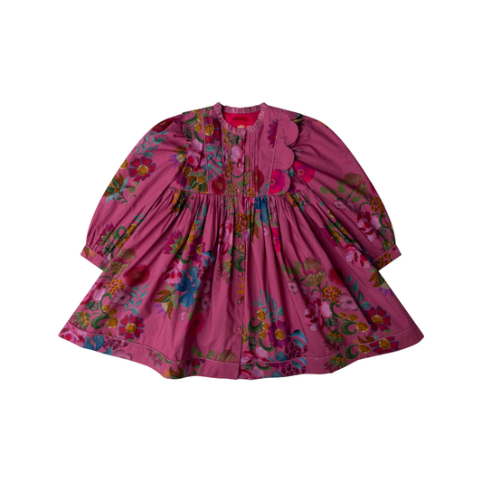 Oilily Red Violet Douce Botanic Dress