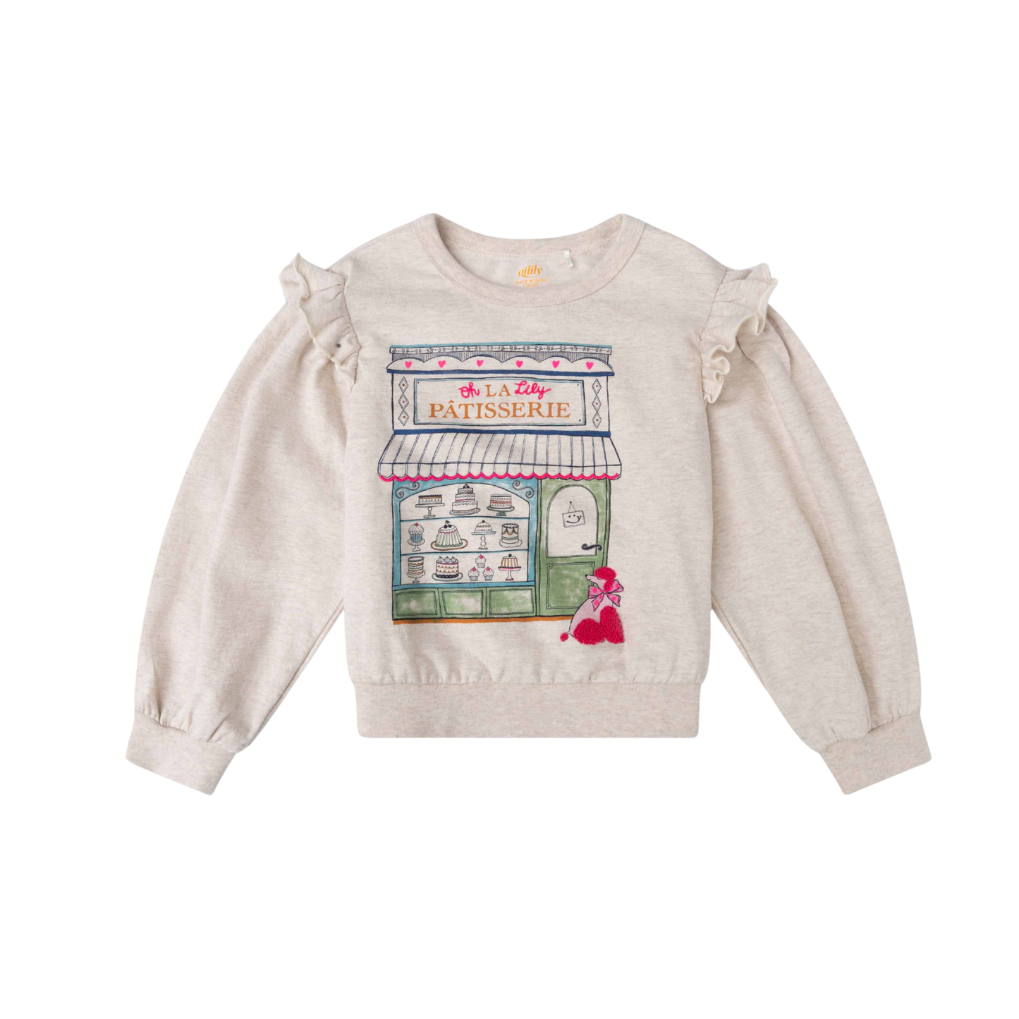 Oilily Birch Oh La Lily Sweatshirt