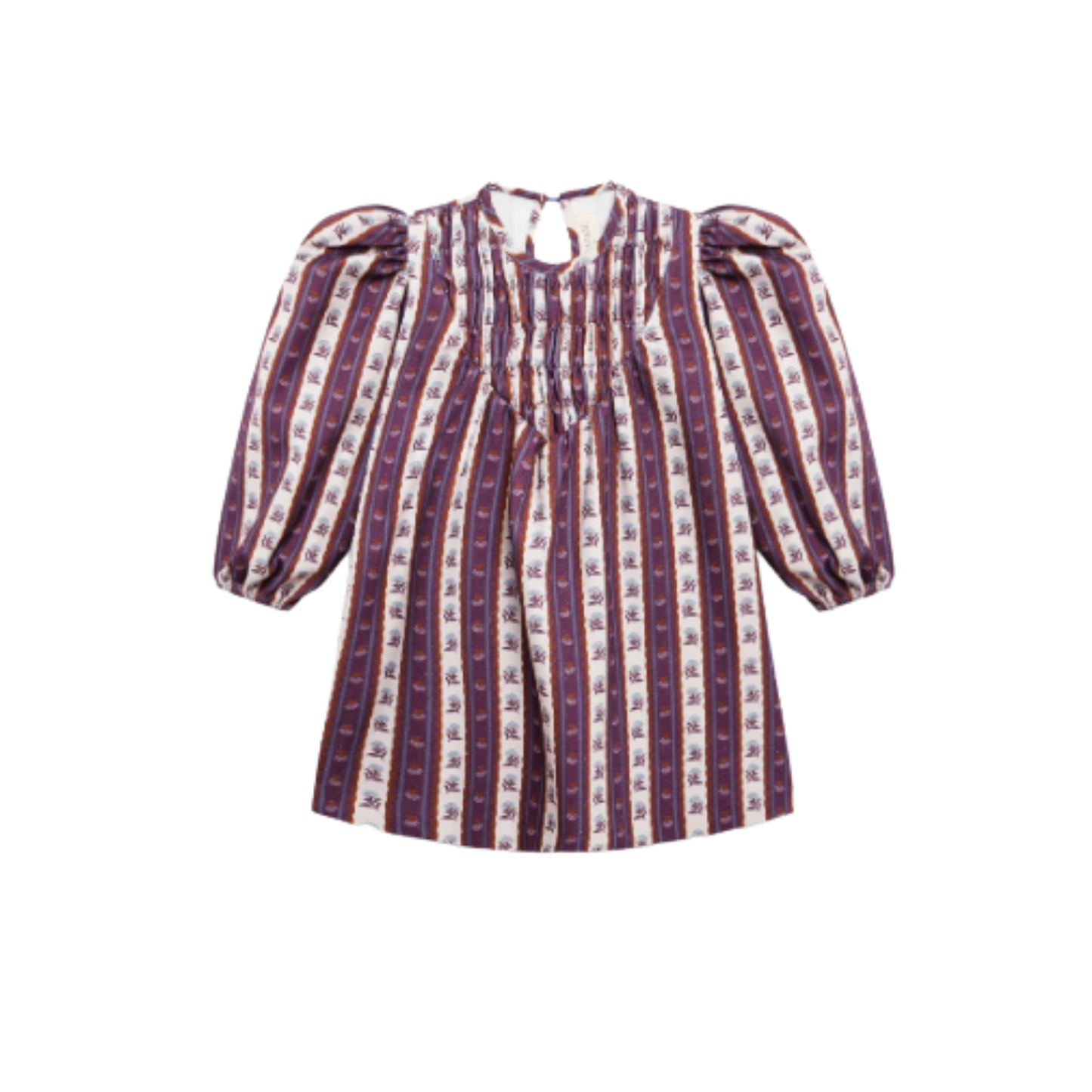 Birinit Burgundy/Wine Montal Dress