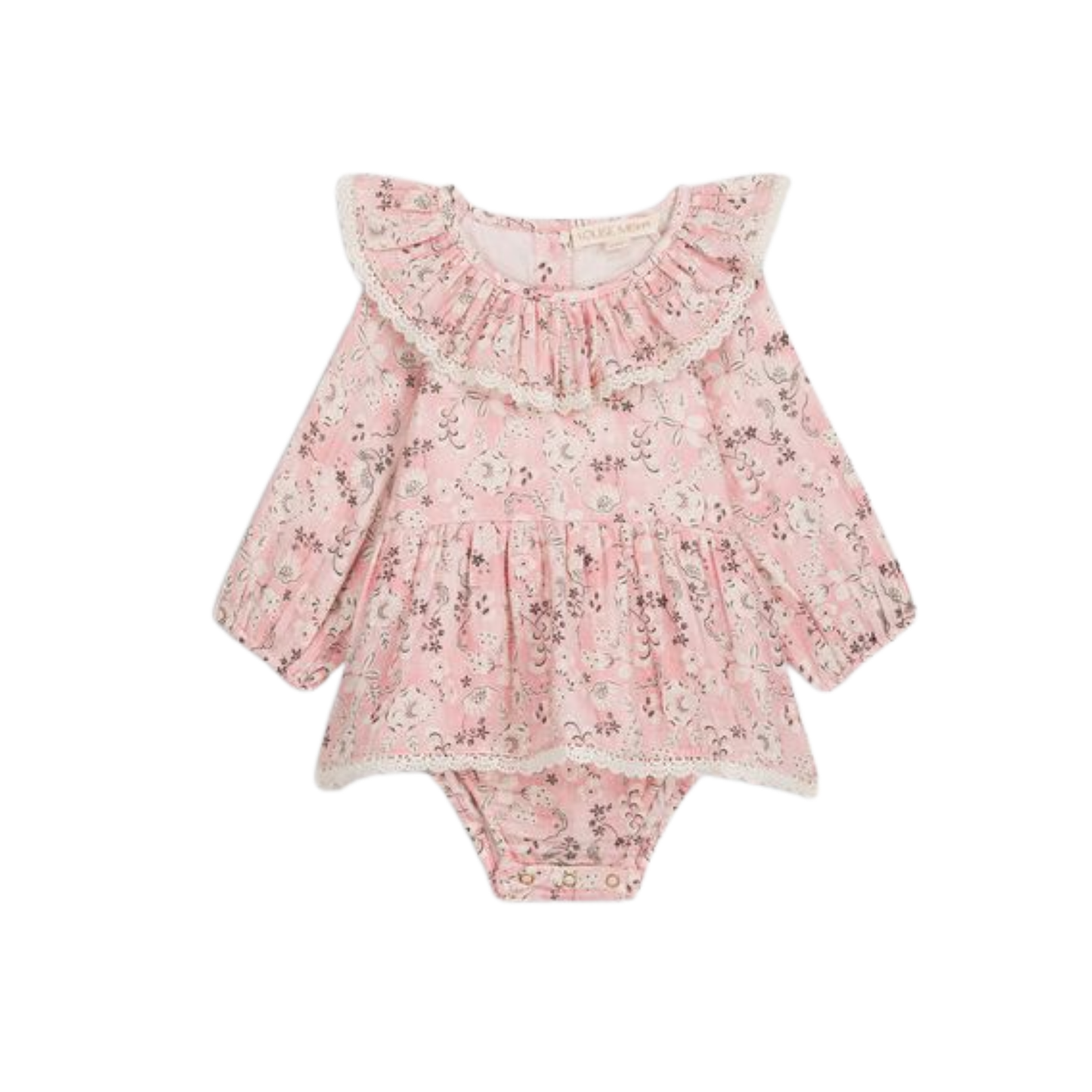 Louise Misha Pink Blossom Poetic Romper