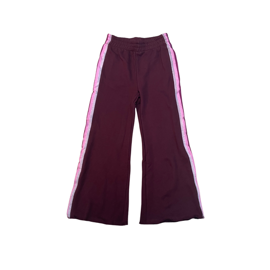 Flowers By Zoe Burgundy Stripe Pants