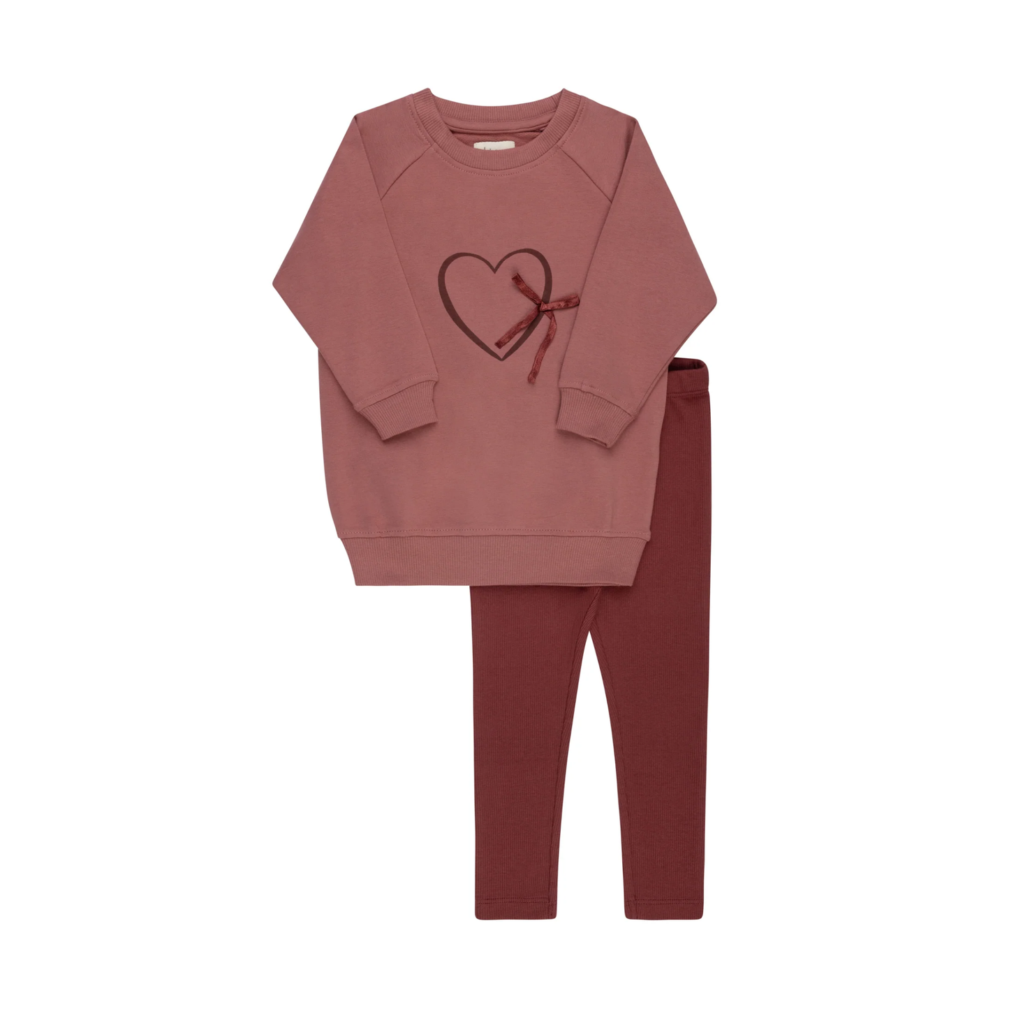 Ely's & Co Pink Heart Set