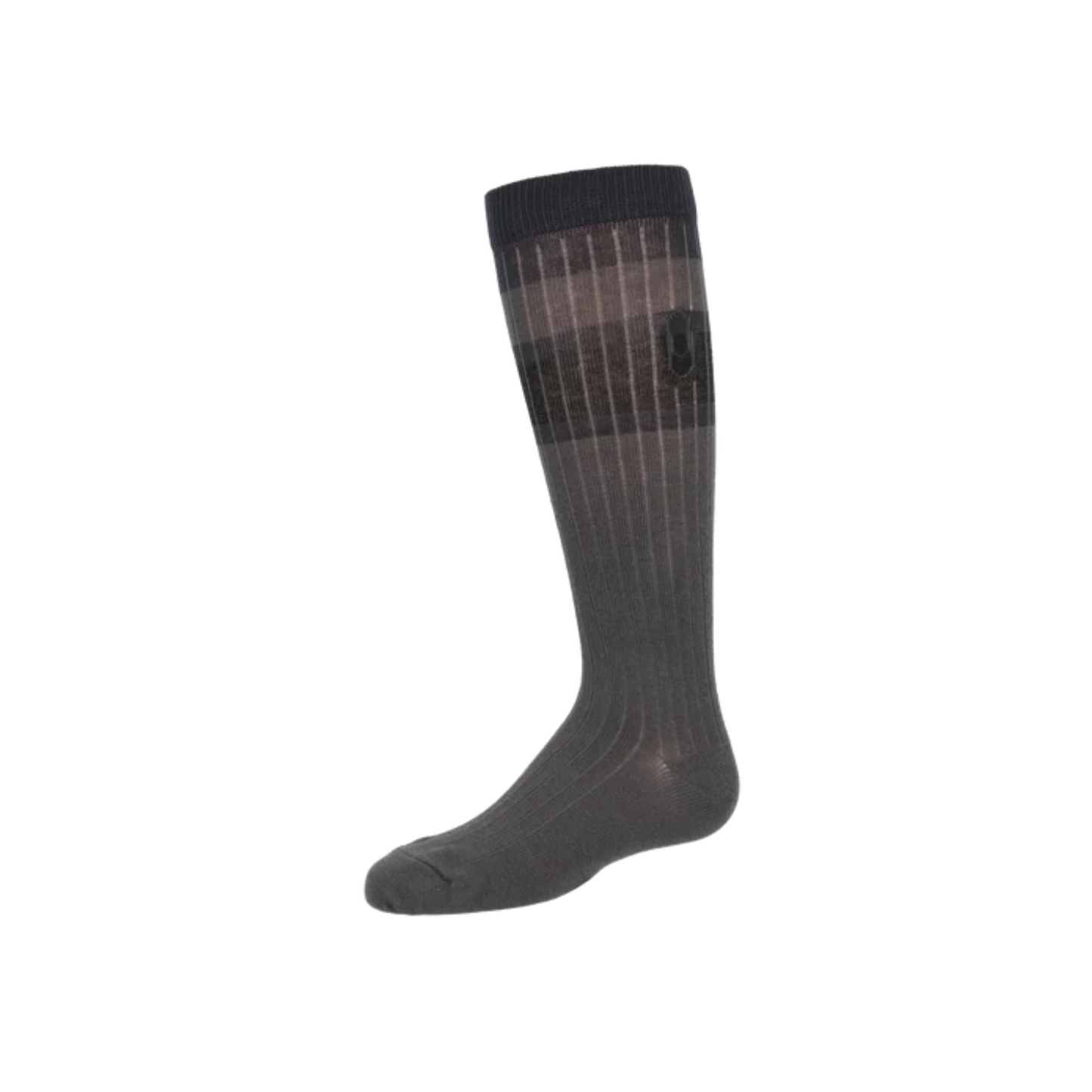JRP Charcoal/Navy Poplar Knee Sock