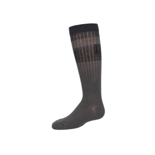 JRP Charcoal/Navy Poplar Knee Sock