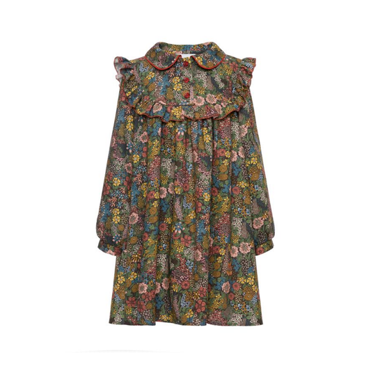 Paade Mode Green Penelope Collar Dress