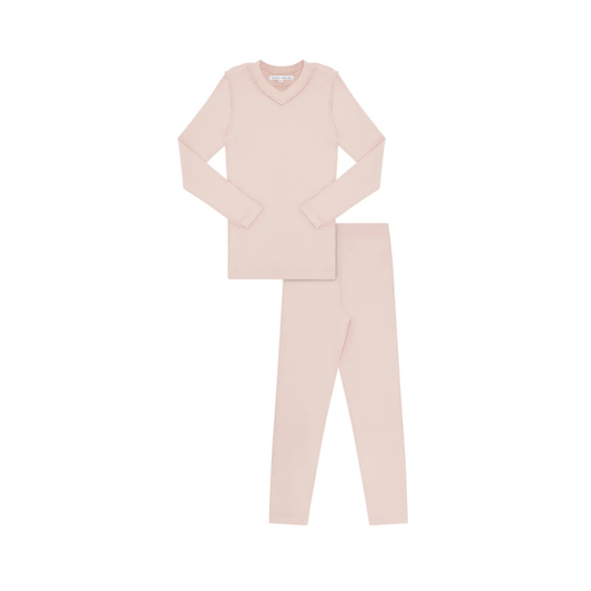 Little Parni Pink Vneck Pajama