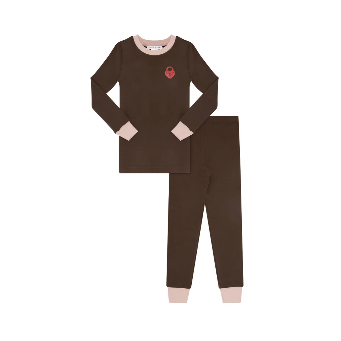 Little Parni Brown / Pink Brown Pajama