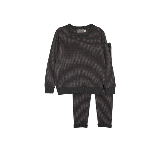 Sweet Threads Plum / Grey Duskwild Patterned Set