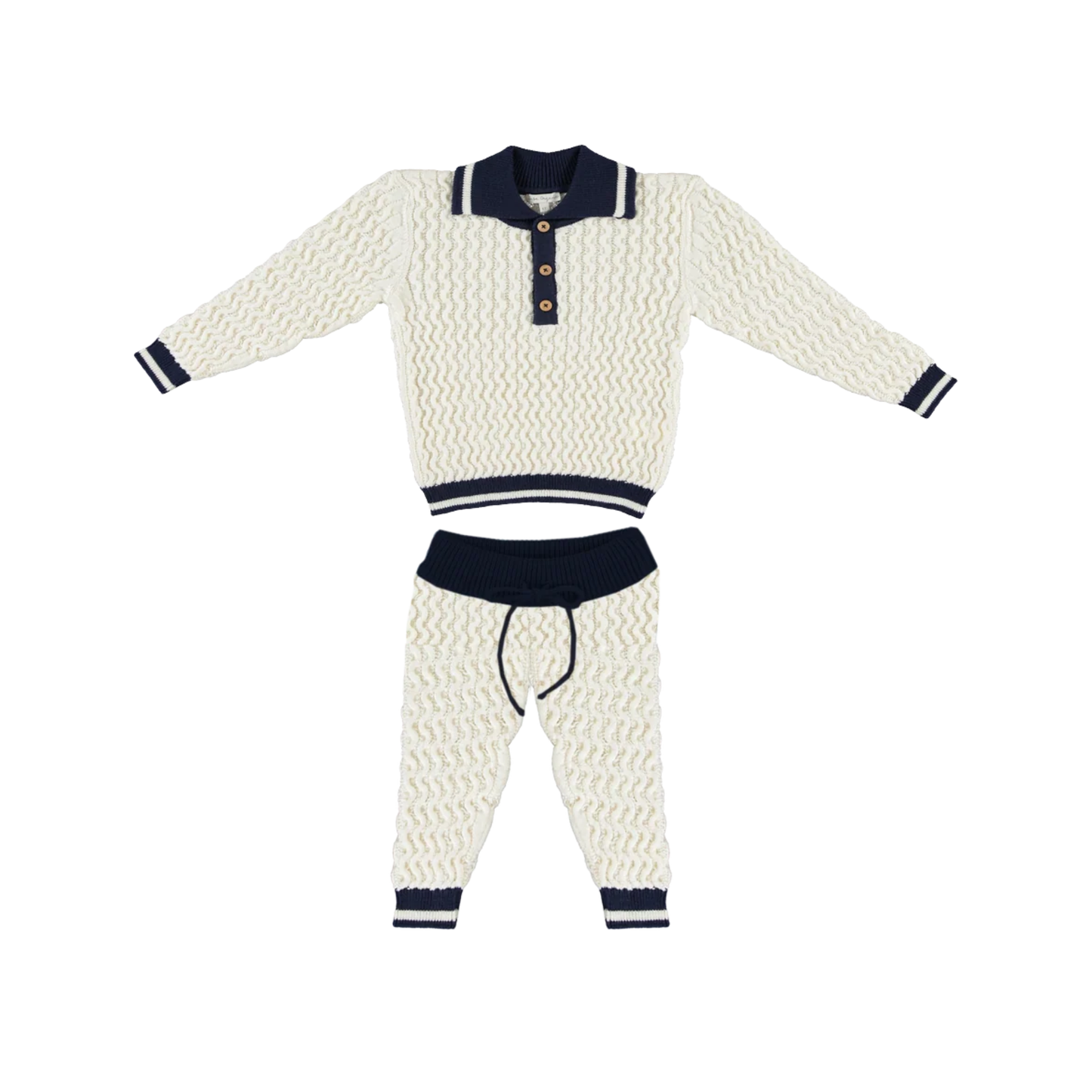 Bebe Organic Cable Knit Noa Baby Set