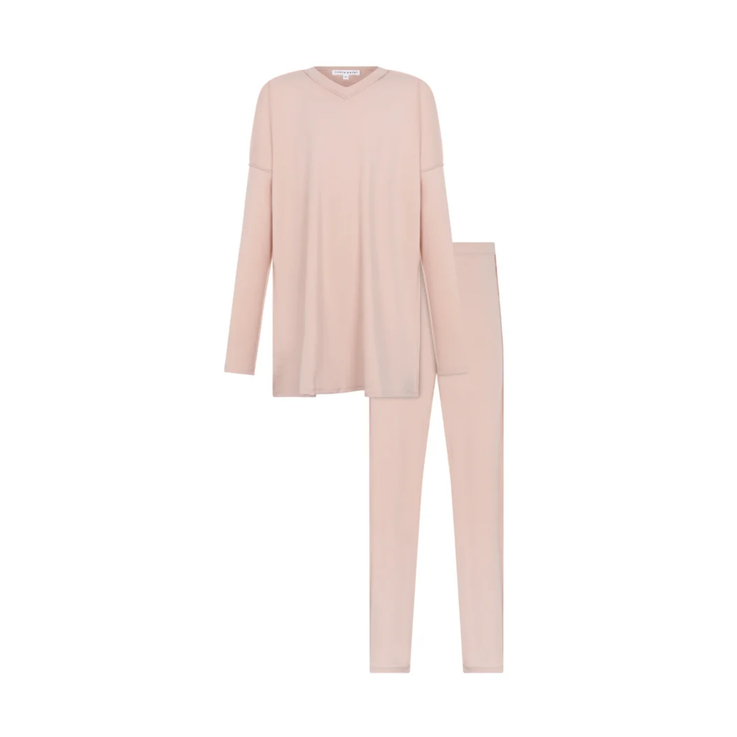 Little Parni Pink Vneck Teen Pajama