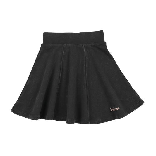 Analogie Off Black Stitch Studio Skirt