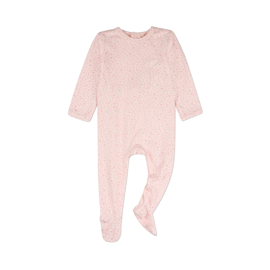 MiniMoi Pink Constellations In The Night Sky Footie