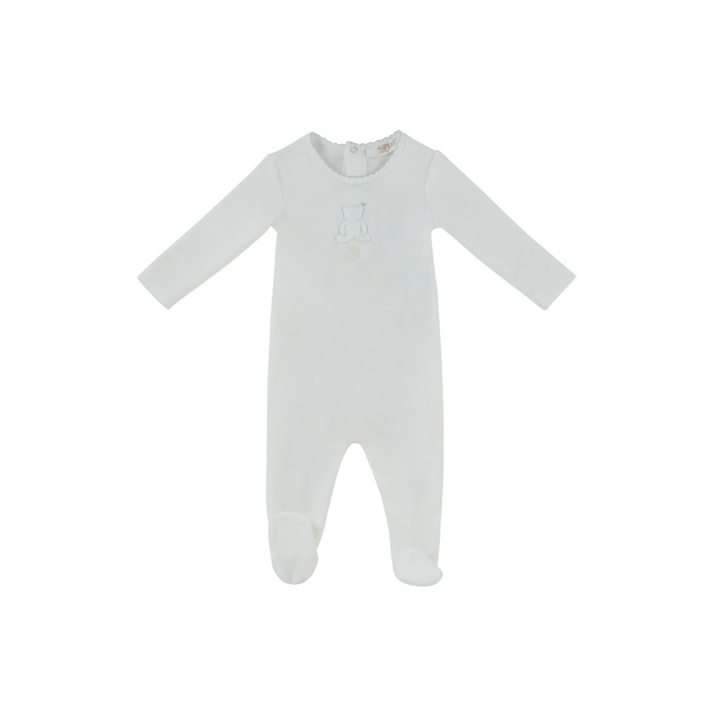 Kipp Baby Blue Fur Ever Yours Footie