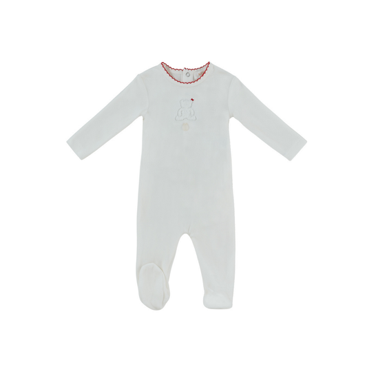 Kipp Baby Red Fur Ever Yours Footie