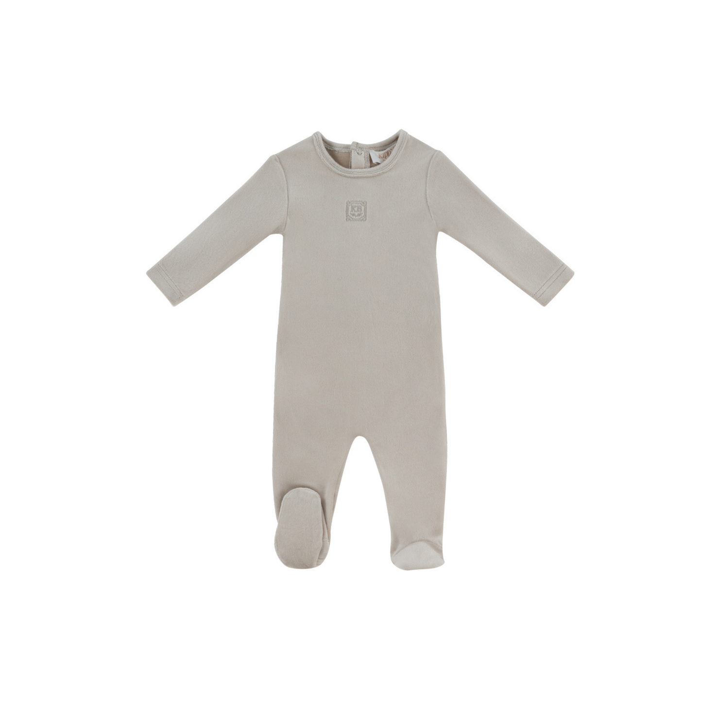 Kipp Baby Stone KB Logo Footie