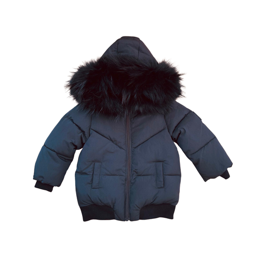 Bondoux Black Quilted Jacket