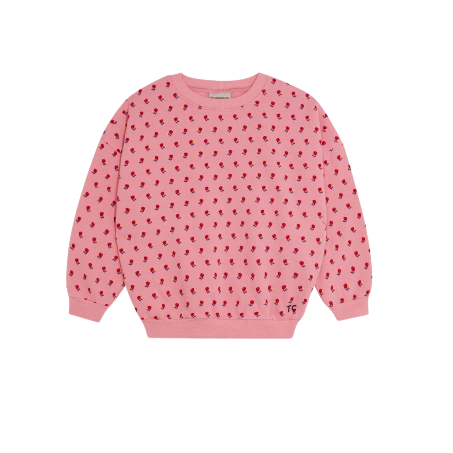 The Campamento Pink Flowers Long Sleeve Sweatshirt