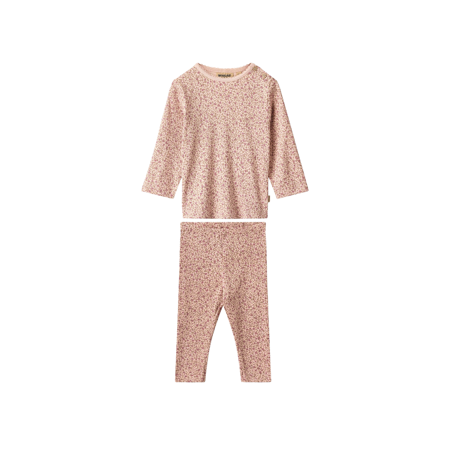 Wheat Rose Jules Small Flowers Leggings Set