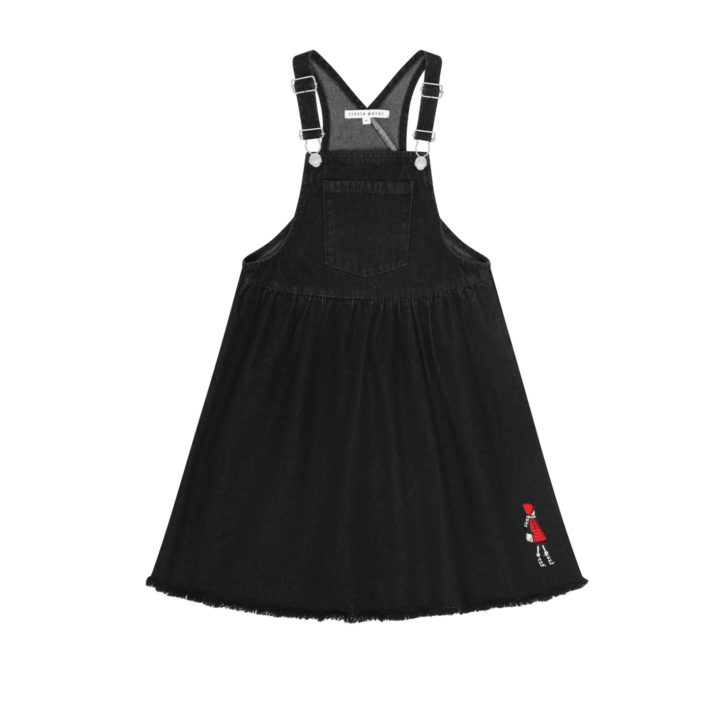 Little Parni Black Denim Denim Jumper