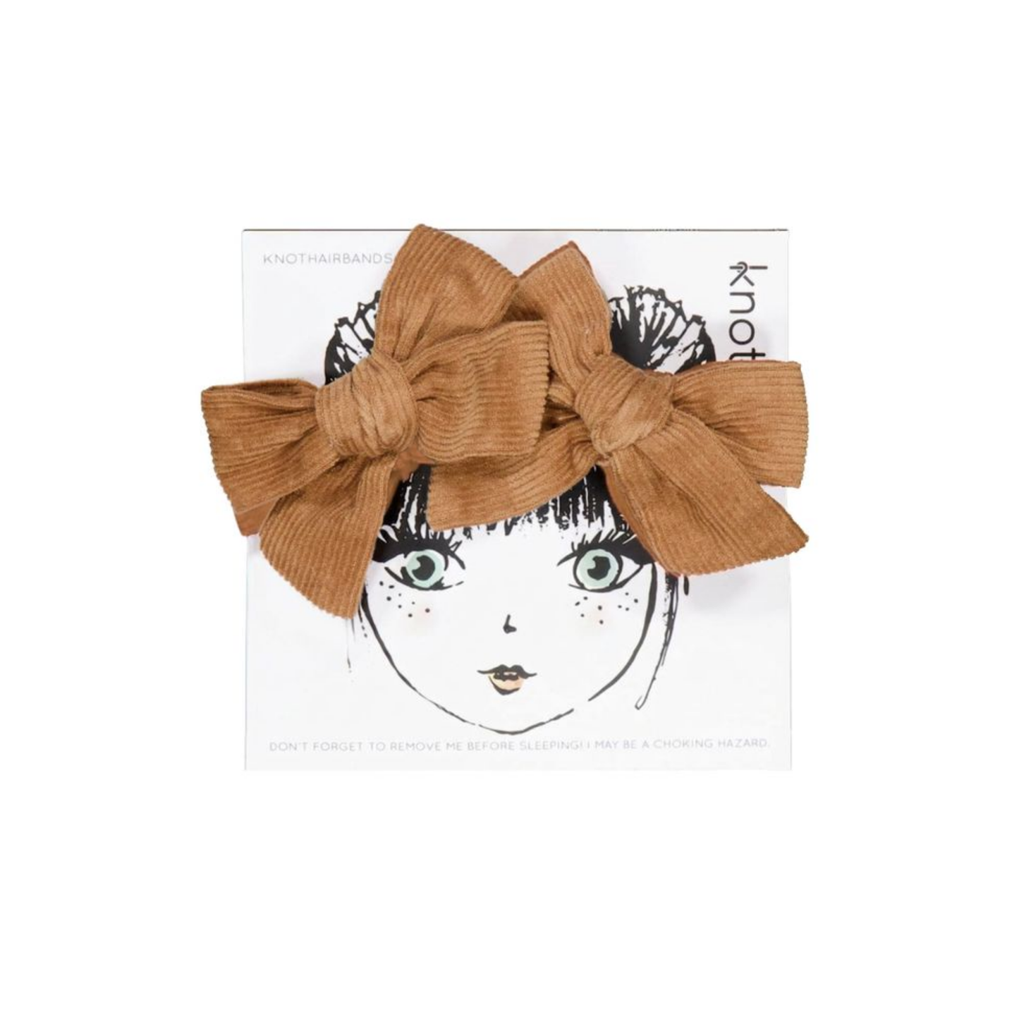 Knot Sparrow Corduroy Mini Bow Set