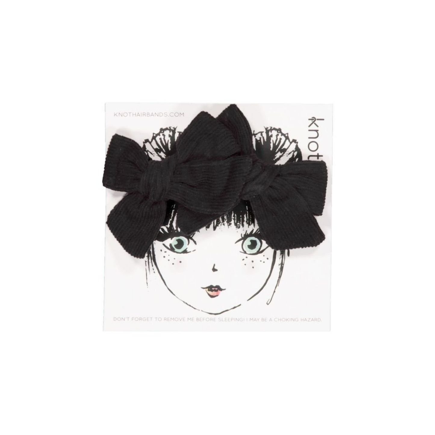 Knot Blackbird Corduroy Mini Bow Set