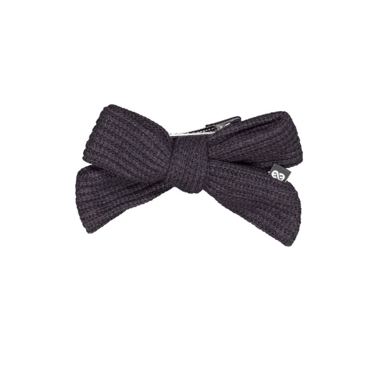 Knot Blackbird Waffle Bow Clip